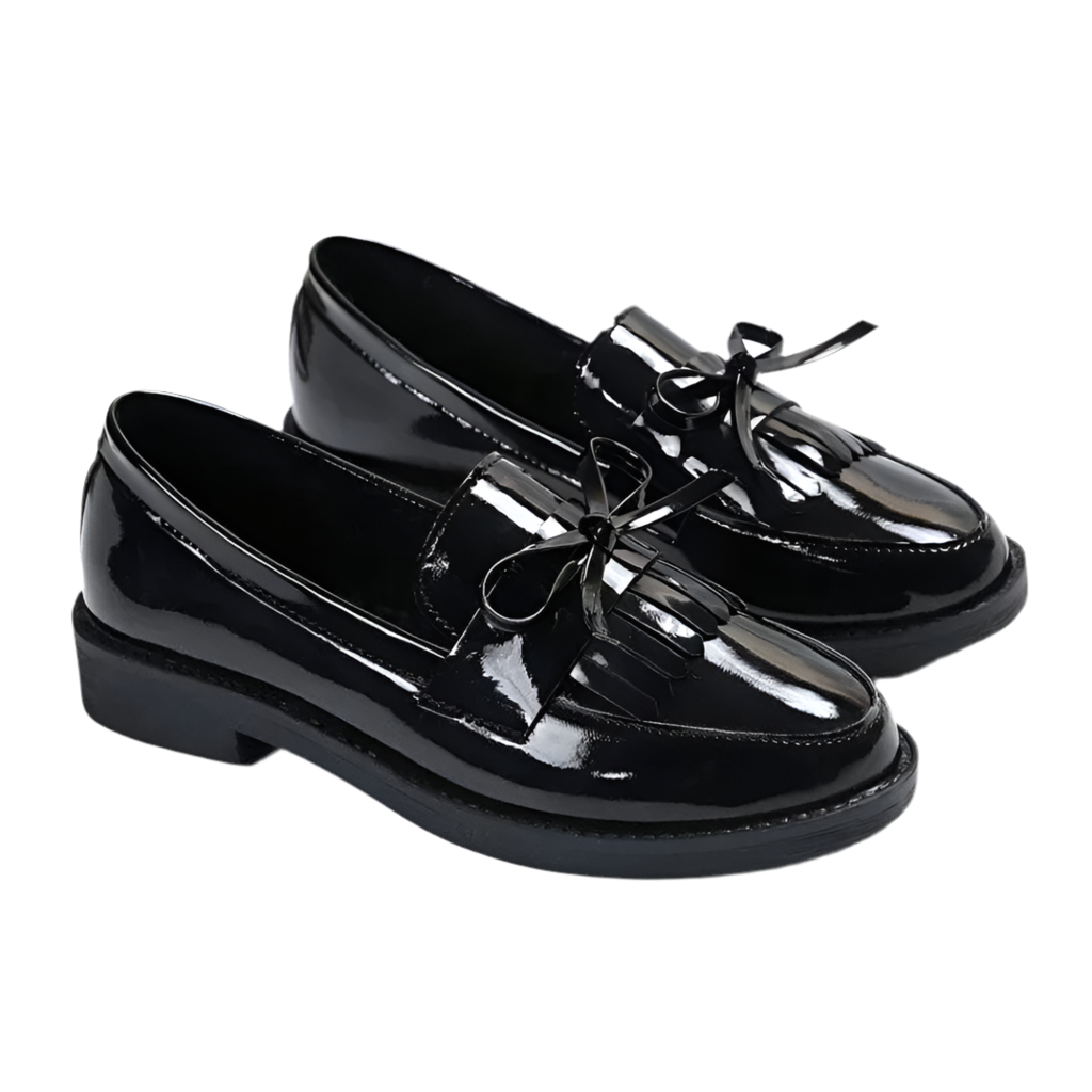 Mocassim Verniz com Laço